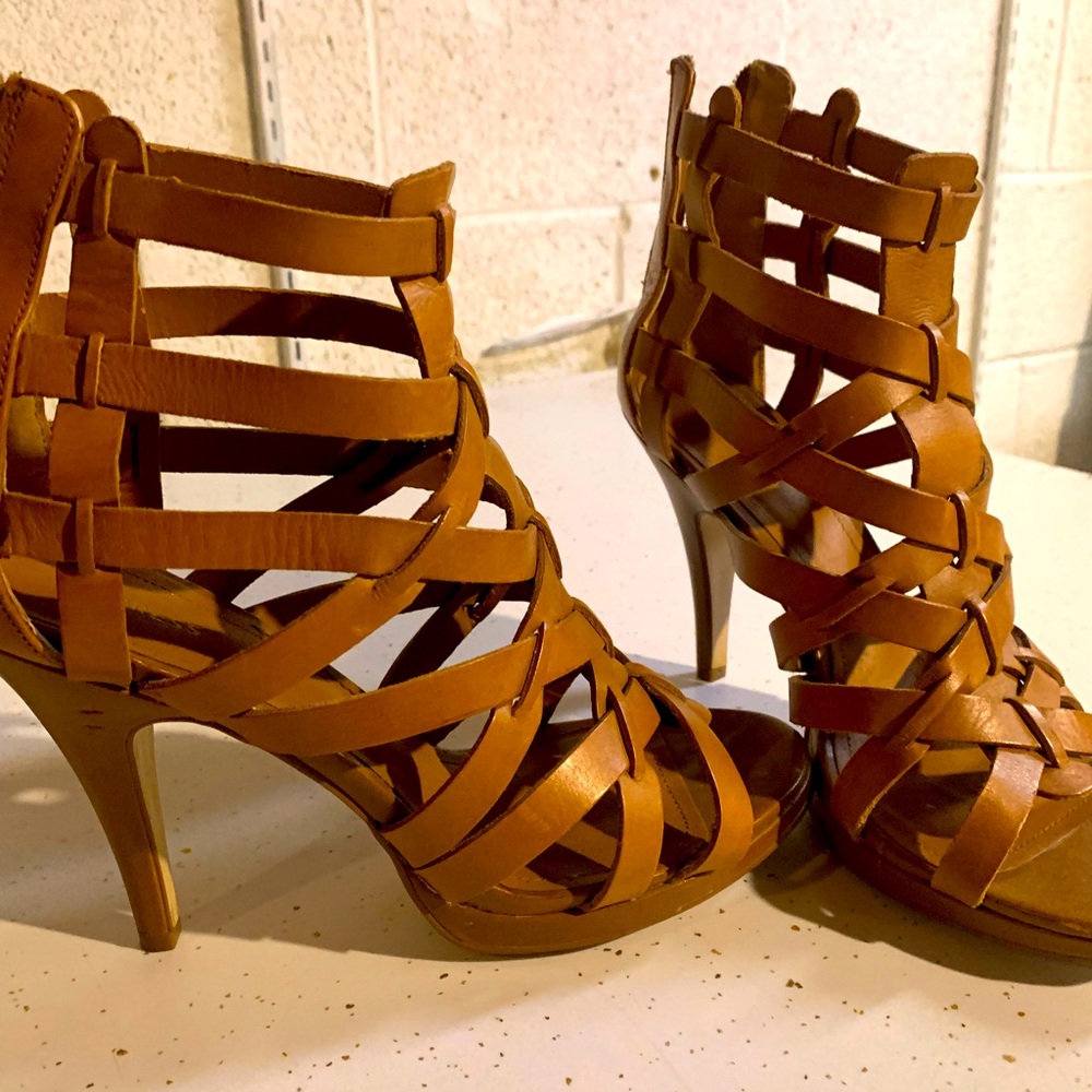 Brown heels